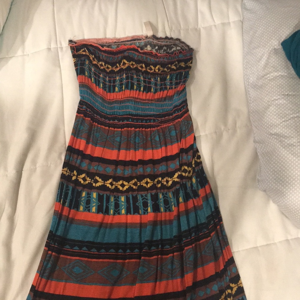 Patterned maxi dress